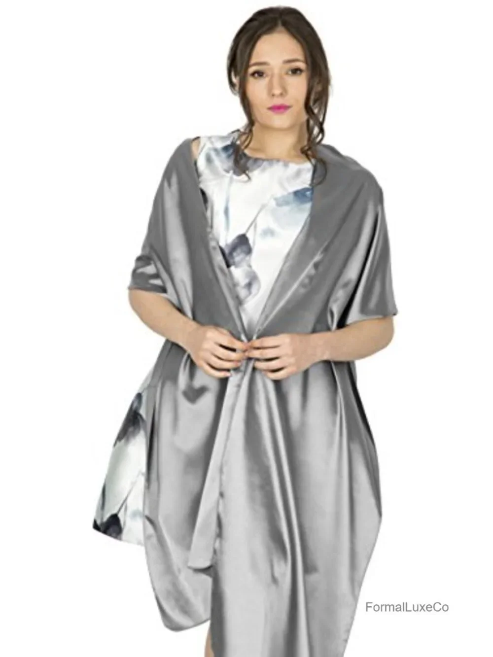 Satin Shawl Bridesmaid Wedding Wrap Scarf Wraps & Pashminas